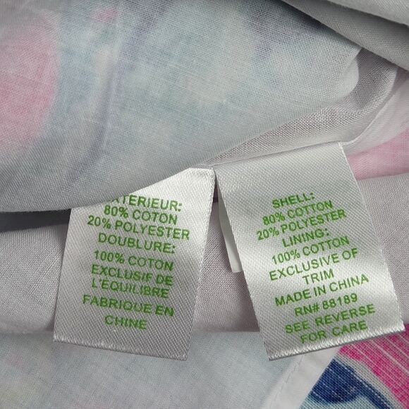 Lilly Pultzer Brynn Dress 12 Raz berry Lobsters in Love Strapless Lace - Picture 4 of 8